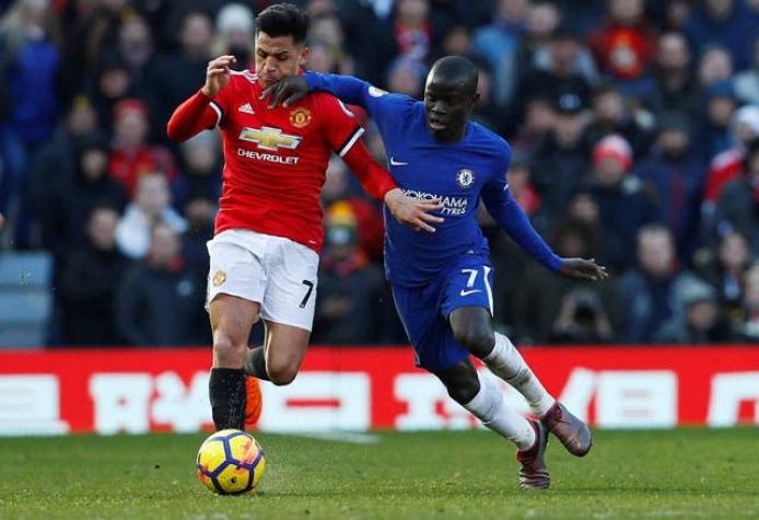 Con Alexis titular el United remonta y vence a Chelsea por la Premier League