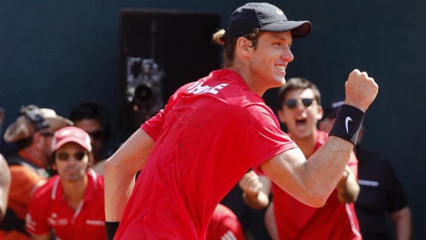 Nicolás Jarry lidera equipo chileno de Copa Davis para enfrentar a Argentina