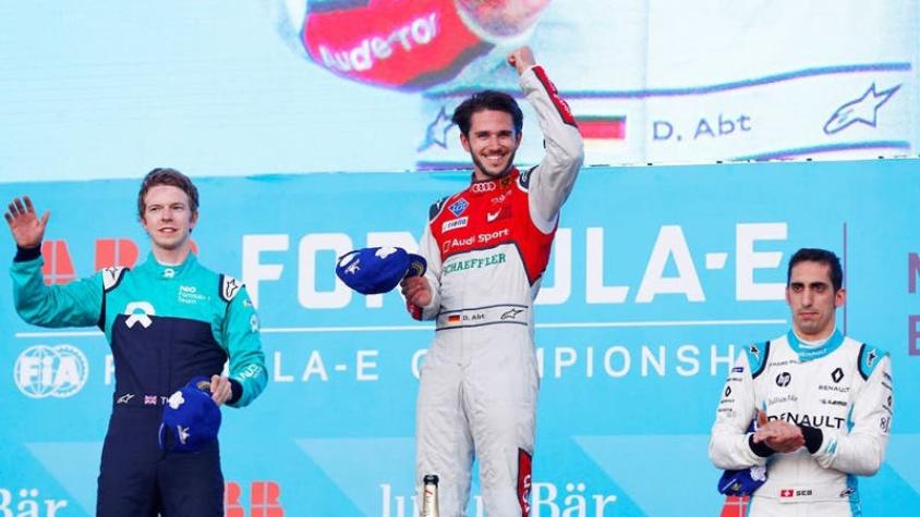 El alemán Daniel Abt logra en México su primera victoria en la Fórmula E