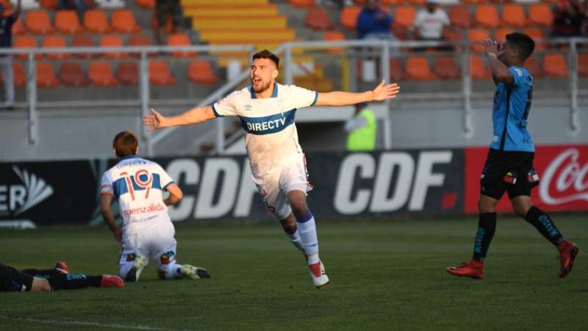 Sigue imparable: Universidad Católica estira su racha venciendo a Iquique en Calama