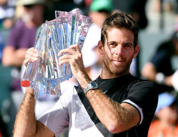 Del Potro está de vuelta: Supera a Roger Federer y se consagra en Indian Wells