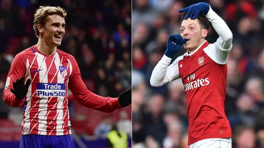 Atlético Madrid y Arsenal son favoritos en los cuartos de final de la Europa League