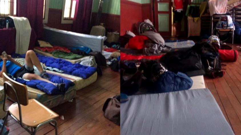 [VIDEO] Ciclistas duermen en el suelo durante campeonato nacional