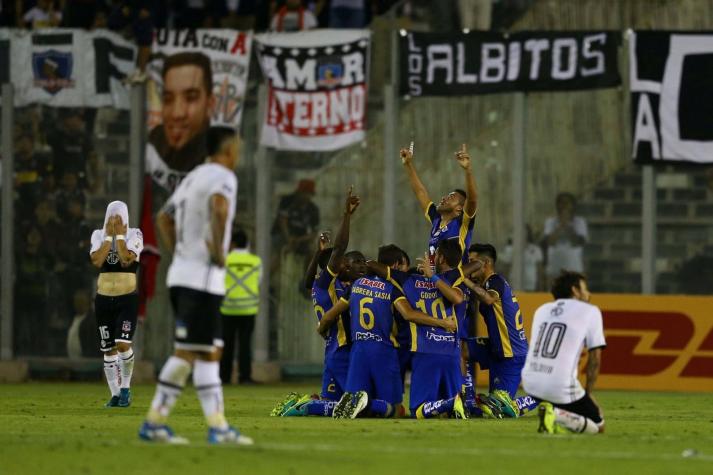 El efusivo festejo de Delfín en los camarines del Monumental tras vencer a Colo Colo