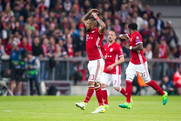Vidal promete “venganza” al Real Madrid en semifinales de Champions