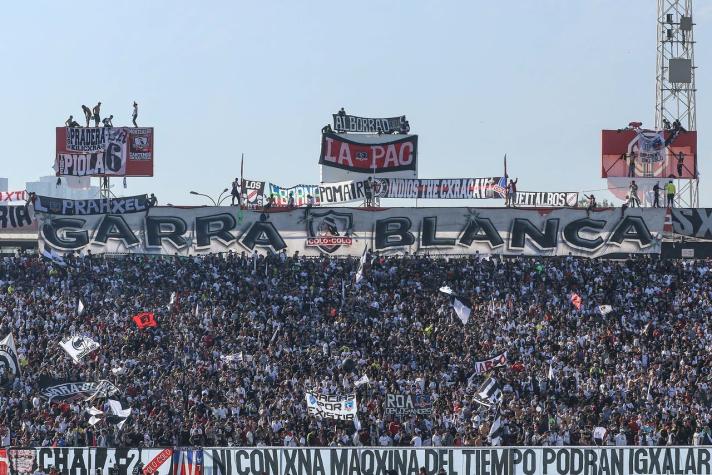Con tres detenidos concluyó arengazo de Colo Colo en el Estadio Monumental