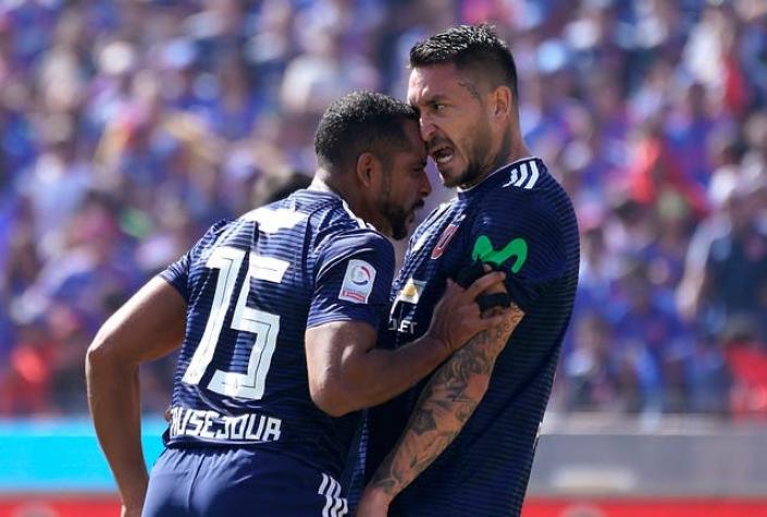 [VIDEO] Así fue la pelea entre Pinilla y Beausejour durante el Superclásico