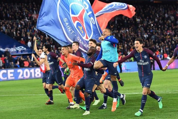PSG se corona campeón tras golear 7-1 al Mónaco