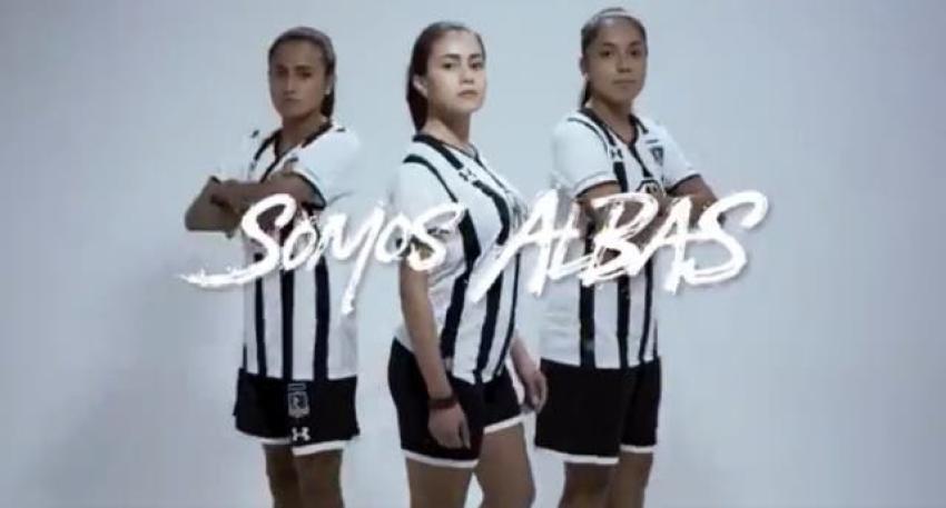 [VIDEO] "Albitas" presentan oficialmente la nueva tercera camiseta de Colo Colo