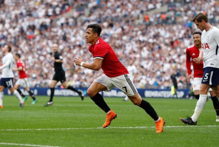 Alexis Sánchez aportó con un gol en la clasificación del Manchester a la final de la FA Cup