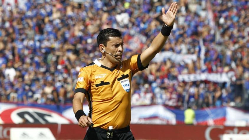 Roberto Tobar nuevamente arbitrará a la U en el Clásico Universitario ante Católica