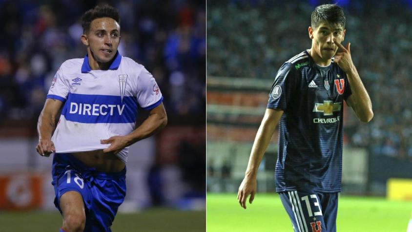Buonanotte vs. Araos: Crack de la UC supera al de la U en los números previo al Clásico