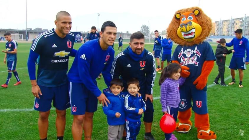 [VIDEO] Universidad de Chile vive jornada de entrenamiento junto a sus hinchas