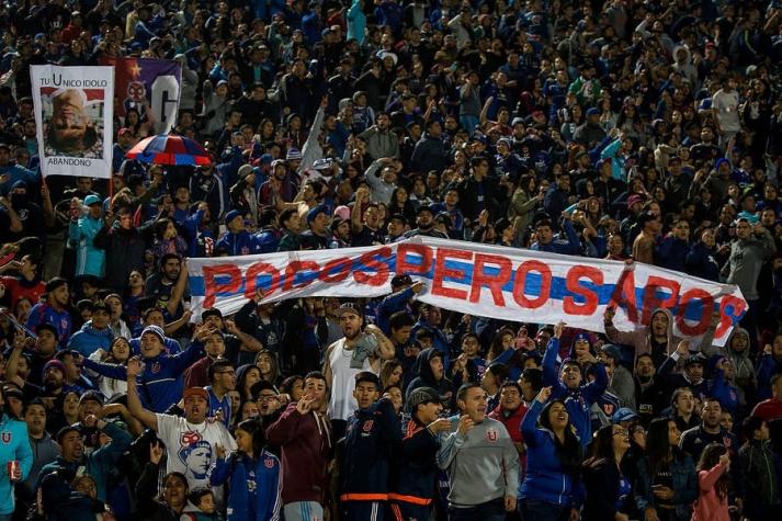 ANFP condenó las nuevas burlas de los hinchas de la "U" contra Raimundo Tupper y anunció medidas