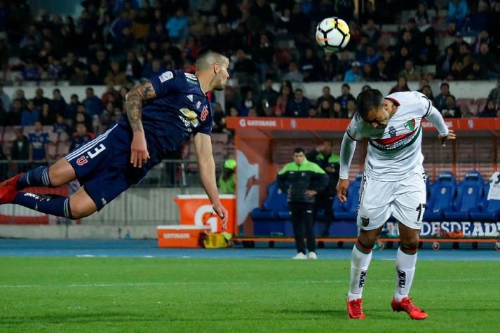 [VIDEO] Goles fecha 14: La U no puede ante Palestino en el Nacional