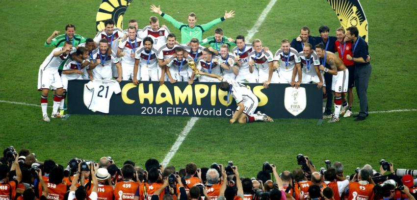 Estos son todos los campeones de las 20 ediciones de la Copa Mundial de la FIFA