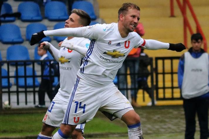 [VIDEO] Goles fecha 15: La U vence con lo justo a Huachipato en Talcahuano