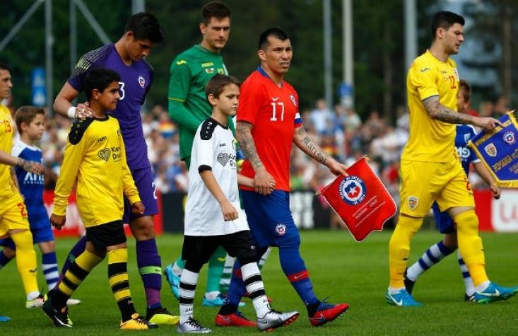 [VIDEO] "111 veces Chile": así festejó Gary Medel su histórico registro por La Roja