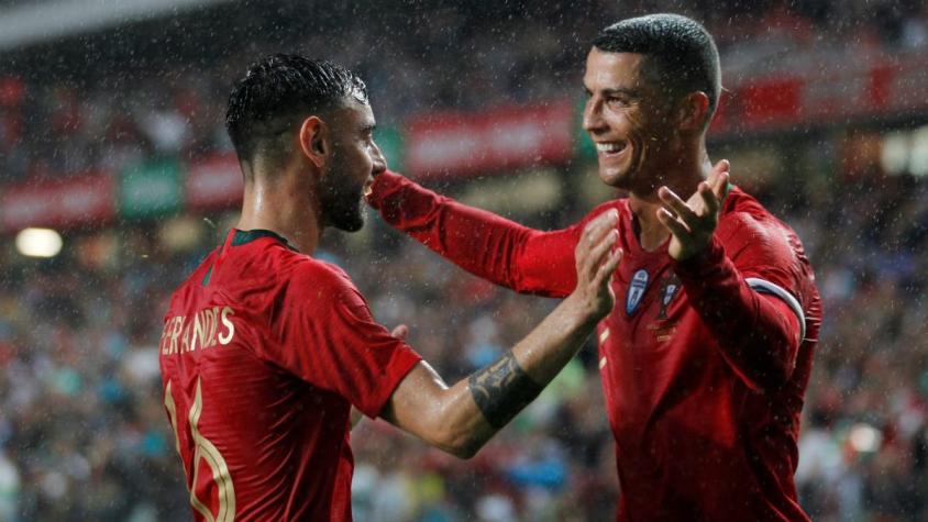 [VIDEO] La "bicicleta" de Cristiano Ronaldo que terminó en penal en duelo ante España