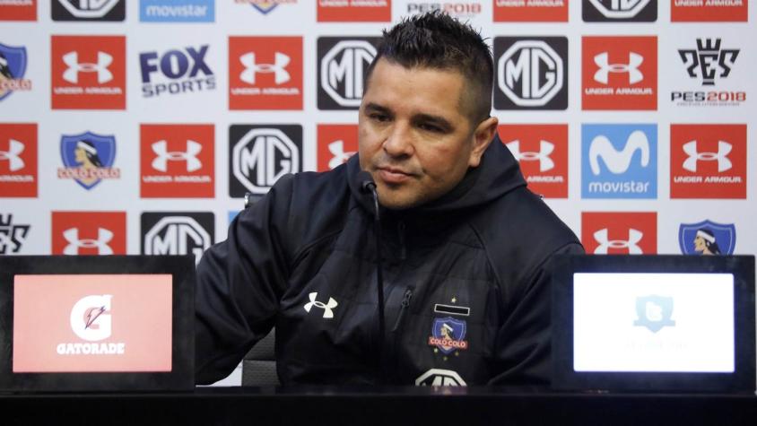 [VIDEO] Tapia pide refuerzos en Colo Colo: “Necesitamos más variantes en ofensiva”