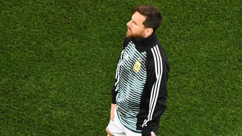 [VIDEO] El tierno gesto de Lionel Messi con un niño antes de ingresar a la cancha