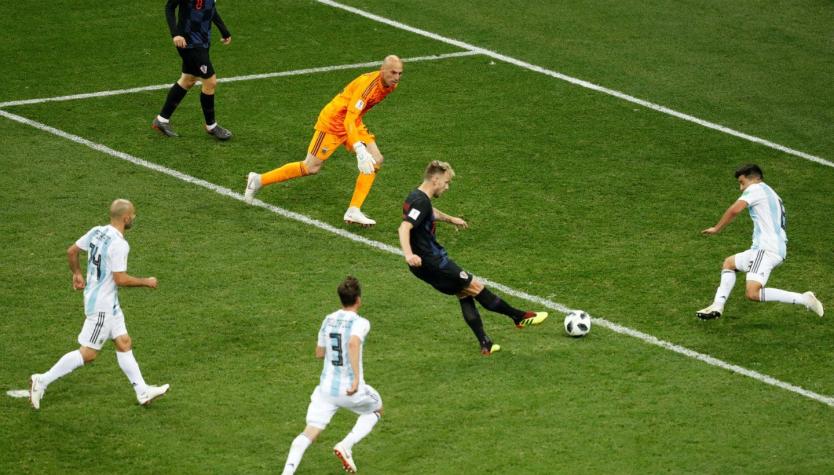 [VIDEO] Ivan Rakitic sentenció la goleada de Croacia sobre Argentina