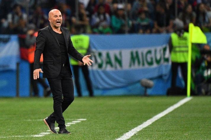 [VIDEO] Un descontrolado Sampaoli le grita "cagón" a jugador croata