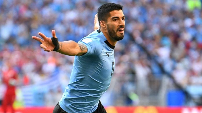 [FOTO] Luis Suárez mostró cómo la Selección de Uruguay celebra la clasificación