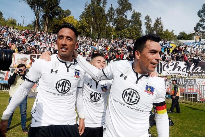 Colo Colo celebra ante La Calera de la mano de Barrios y Paredes