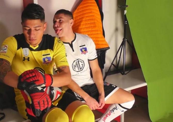 [VIDEO] Las travesuras de los jugadores de Colo Colo detrás de cámara