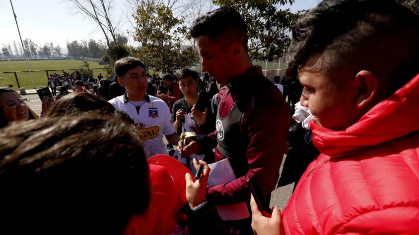 [VIDEO] Colo Colo explica polémico gesto de Baeza y ANFP pide los antecedentes