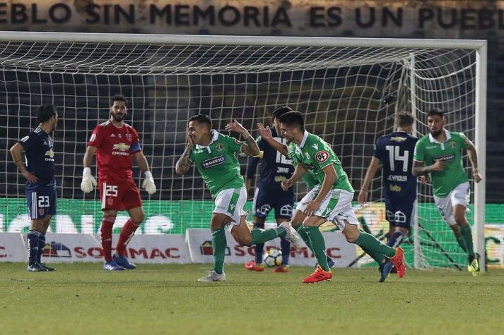La "U" no levanta cabeza y pierde ante Audax Italiano en el Estadio Nacional
