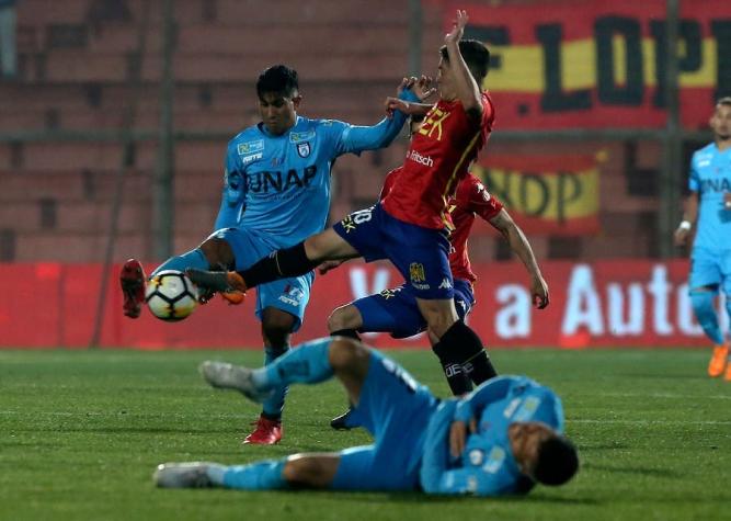 [VIDEO] Goles Fecha 18: Unión Española e Iquique no se hacen daño en el Santa Laura