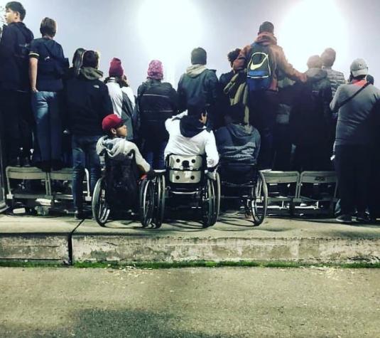 [VIDEO] Colo Colo indica que hinchas en silla de ruedas no estaban en sector habilitado para ellos