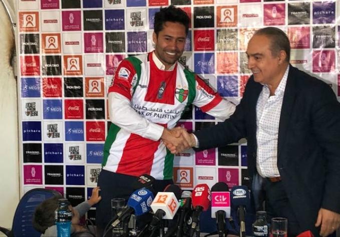 [FOTOS] Luis "El Mago" Jiménez es presentado oficialmente como nuevo refuerzo de Palestino
