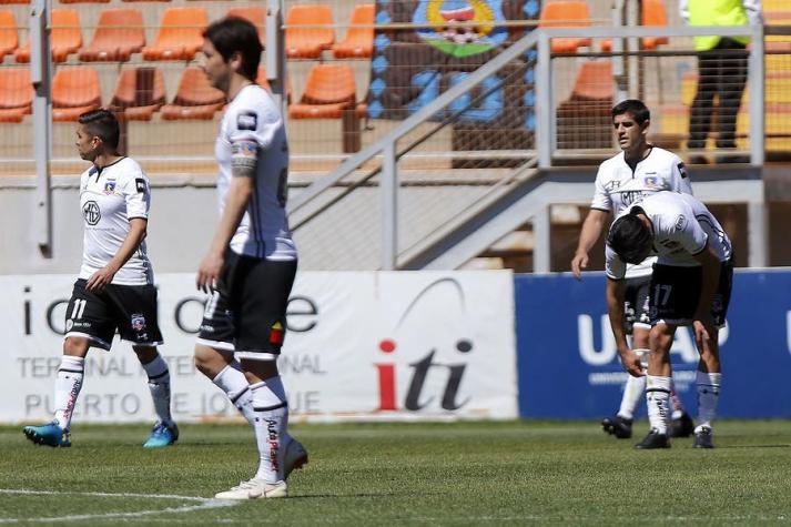 Colo Colo tropieza en Calama y cae ante Iquique a una semana del Superclásico