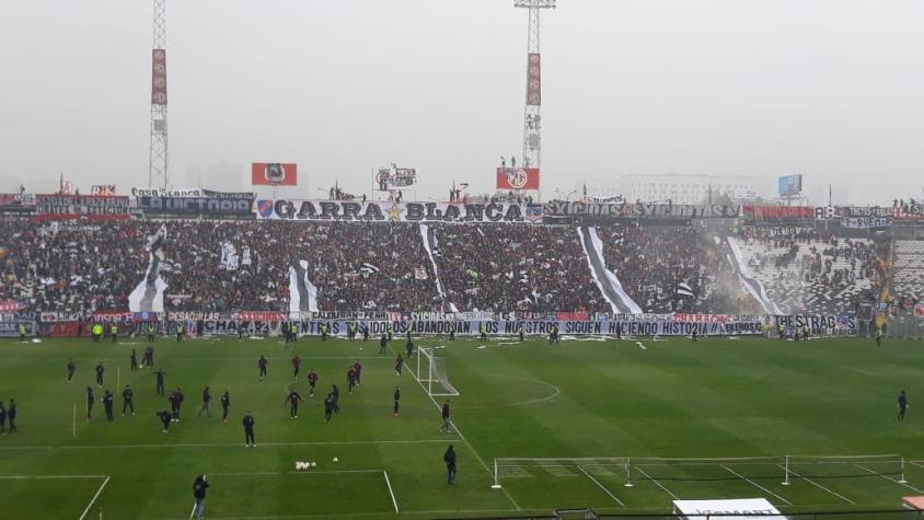 [VIDEO] Colo Colo realiza masivo arengazo en el Monumental de cara al Superclásico