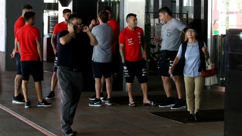 [FOTOS] Sin agua ni luz: Las horas de La Roja en Sapporo tras el sismo