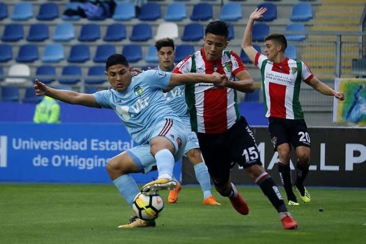 O'Higgins empata con Palestino en el debut del "Fantasma" Figueroa