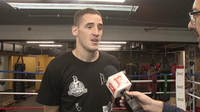 [VIDEO] Julio Álamos adelanta su combate por el 13: "En Chile sí hay boxeo, tenemos calidad"