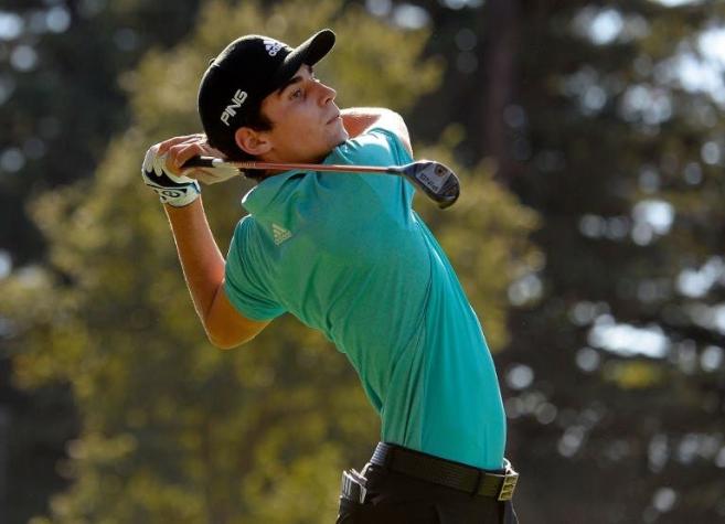 [VIDEO] Golfista chileno Joaquín Niemann repite hazaña desde la marquesina del Estadio Nacional