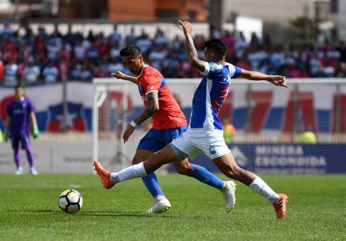 Universidad Católica iguala con Antofagasta y se mantiene líder a falta de dos fechas