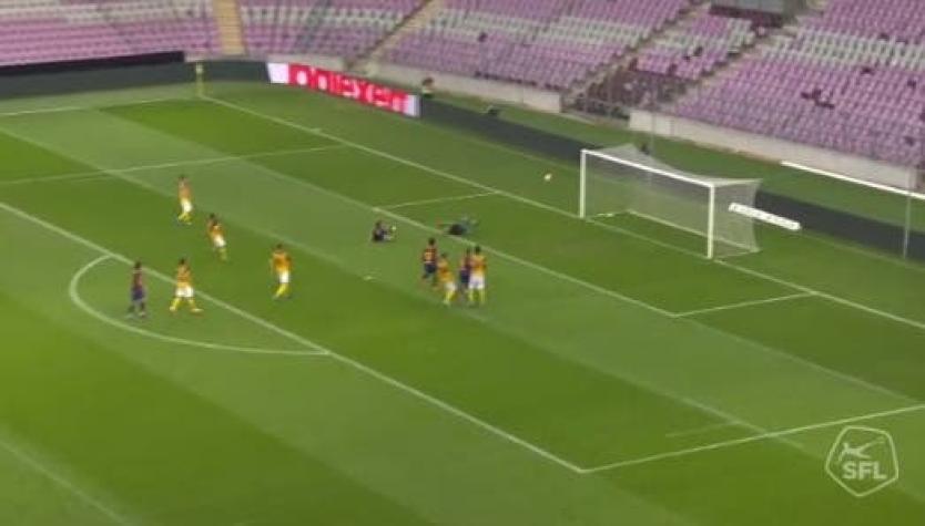 [VIDEO] El golazo de manual que marcó el ex equipo de Jorge Valdivia en Suiza
