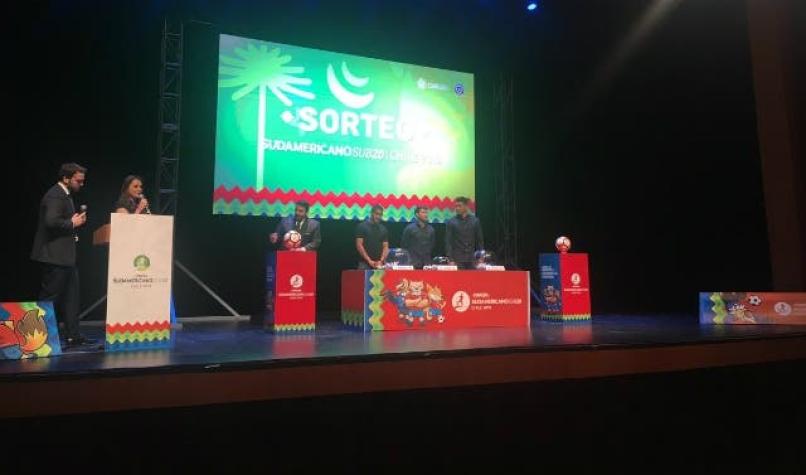 [VIDEO] La Roja conoció a sus rivales en el Sudamericano Sub 20 Chile 2019