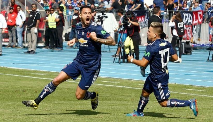 [VIDEO] Mauricio Pinilla sigue siendo el máximo goleador de la U en el Campeonato Nacional