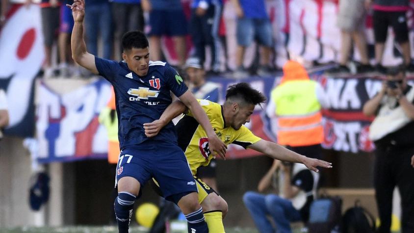 El nuevo apodo de Rafael Caroca en Universidad de Chile