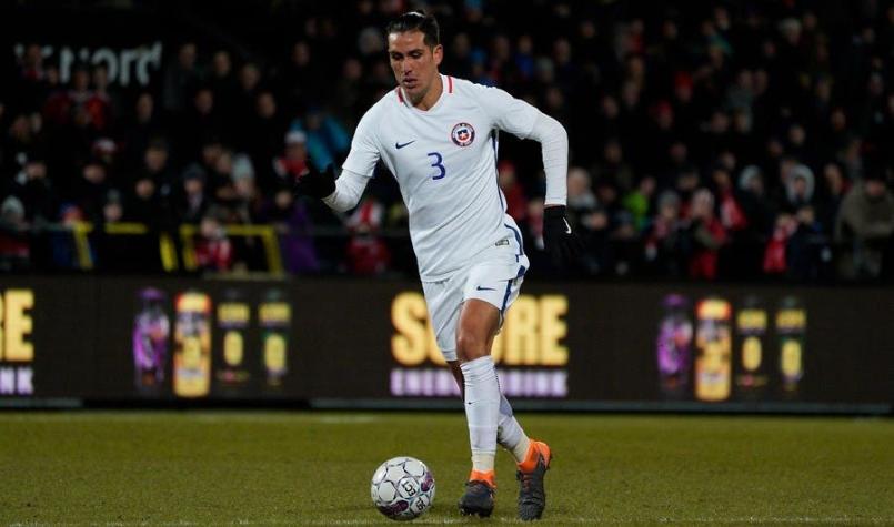 Enzo Roco es liberado de La Roja por lesión y no enfrentará a Honduras