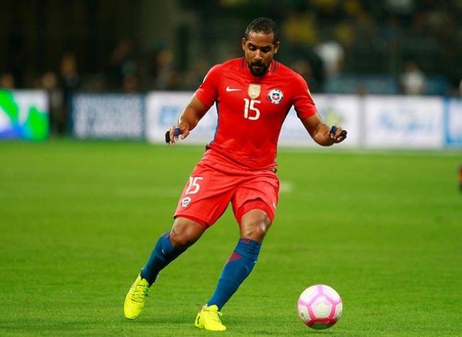 [FOTOS] Jean Beausejour luce apellido mapuche en duelo de La Roja ante Honduras