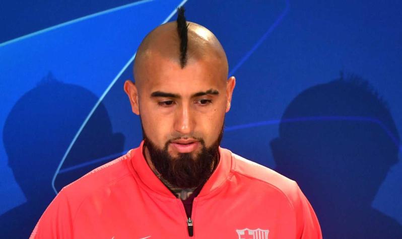 Arturo Vidal pone fecha para rapar su icónico peinado a lo mohicano