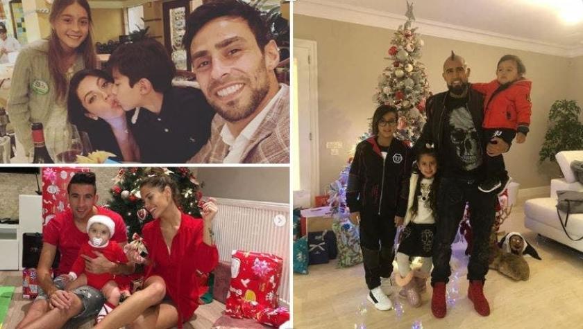 [FOTOS] Así festejaron la Navidad los históricos de la Roja